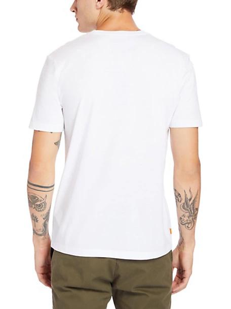 SS 3D EMBOSSED Tricou cu logo &icirc;n relief alb - tricou