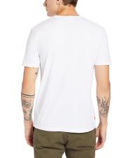 TIMBERLAND SS 3D EMBOSSED Tricou cu logo &icirc;n relief alb - tricou - 2