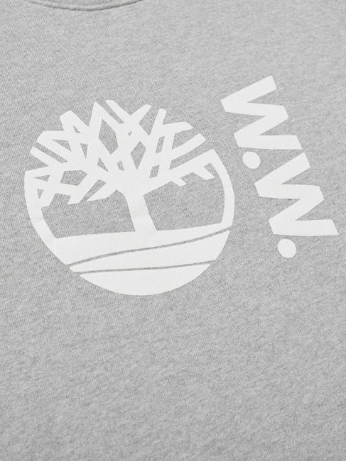 WW SWEAT Hanorac cu g&acirc;t crew erica gri mediu - hanorace