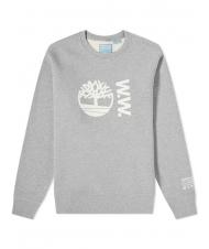 TIMBERLAND WW SWEAT Hanorac cu g&acirc;t crew erica gri mediu - hanorace - 5