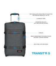 EASTPAK TRANSIT'R S Troller pentru bagaje de mână BlackDenim - Bagaje de mână - 5