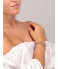 MORELLATO 1930 Bratara din otel cu ochi de pisica fucsie - Brățări - 4