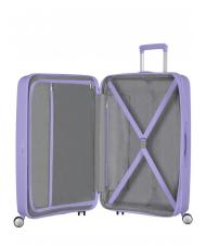AMERICAN TOURISTER SOUNDBOX SPINNER Troller mediu, extensibil lavandă - Trolere rigide - 2