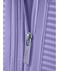 AMERICAN TOURISTER SOUNDBOX SPINNER Troller mediu, extensibil lavandă - Trolere rigide - 7