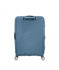 AMERICAN TOURISTER SOUNDBOX SPINNER Troller mediu, extensibil albastru piatra - Trolere rigide - 6