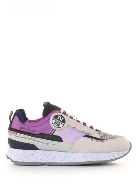 RW-03 ECLIPSE Adidași violet/negru - Pantofi femei