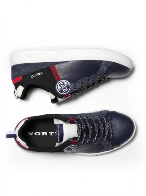 TW-01 RECY Adidași bleumarin / negru / roșu - Pantofi bărbați