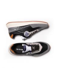 NORTH SAILS RW-02 Adidași din piele negru/gri - Pantofi bărbați - 3
