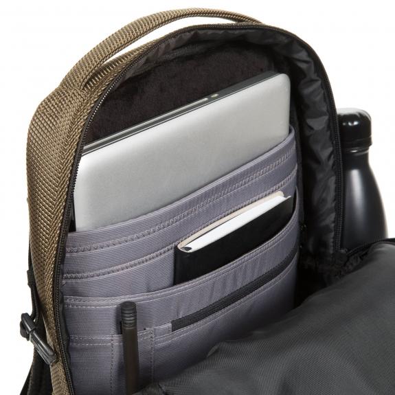 TECUM S Rucsac pentru laptop de 13". cnnct nisip - Rucsacuri pentru laptop
