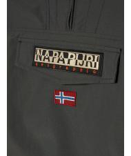 NAPAPIJRI KIDS rainforest winter giacca Geaca rezistenta la vant cu gluga solid gri &icirc;nchis - Jachete pentru copii - 6