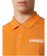NAPAPIJRI EBEB Tricou polo din bumbac ocru de deșert - maiou Polo - 3