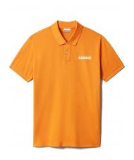 NAPAPIJRI EBEB Tricou polo din bumbac ocru de deșert - maiou Polo - 5
