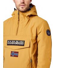 NAPAPIJRI RAINFOREST POCKET 1 Blazer de v&acirc;nt cu glugă lemn maro - Geci de bărbați - 4