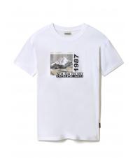 NAPAPIJRI SULE Tricou din bumbac wht grp f8e - tricou - 4