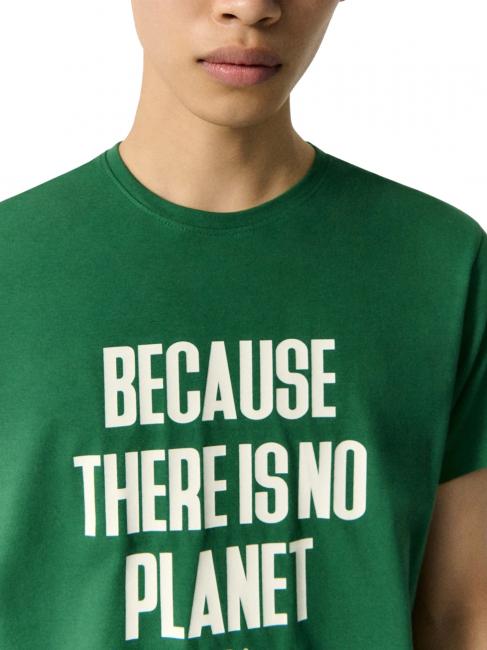 MINALF Tricou din bumbac reciclat verde deschis - tricou