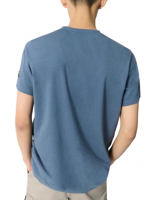 MINALF Tricou din bumbac reciclat albastru oceanic - tricou