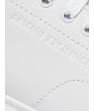ARMANI EXCHANGE ACTION Tenisi din piele OP WHITE - Pantofi bărbați - 6
