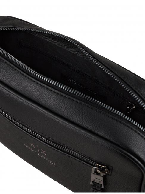 Beauty case con tasca frontale e polsierina  negru - Truse de toaletă