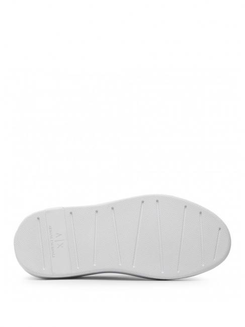 ACTION Tenisi din piele OP WHITE - Pantofi bărbați