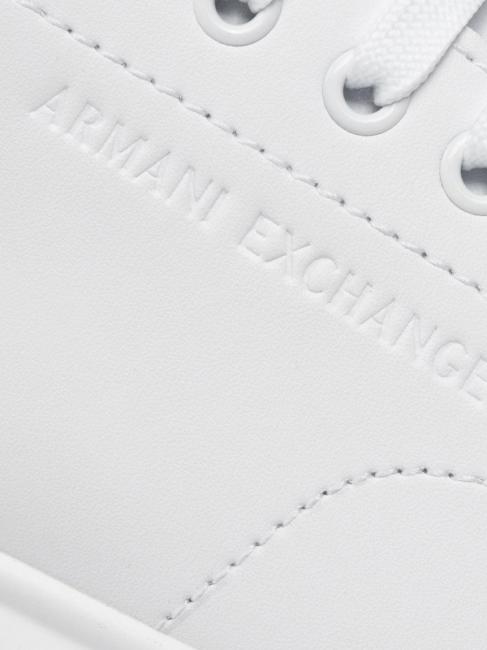 ACTION Tenisi din piele OP WHITE - Pantofi bărbați