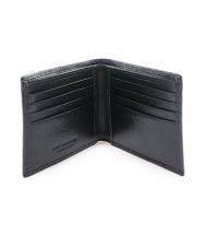THE BRIDGE LORENZO Portofel barbatesc, din piele negru - Portofele bărbați - 2