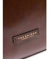 THE BRIDGE MADDALENA Shopper pe umar, din piele BROWN - Genți femei - 3