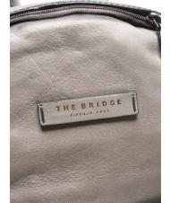 THE BRIDGE FREESTYLE Rucsac din piele gri / ruteniu &icirc;nchis - Rucsacuri pentru laptop - 3
