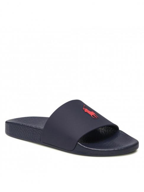 POLO SLIDE Papuci bleumarin / roșu pp - Pantofi bărbați