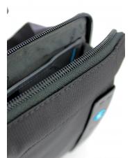 PIQUADRO Sac Linia P16 CHEVRON / NEGRU - Genți de umăr bărbați - 3