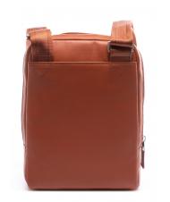 PIQUADRO Geanta VIBE afară, din piele ciocanită portocaliu3 - Genți de umăr bărbați - 4