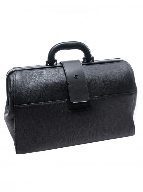 ILI Servieta din piele pentru doctor negru - Serviete birou