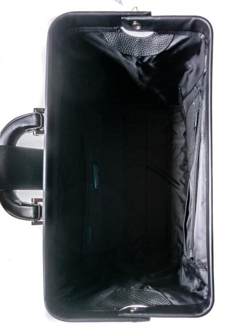 ILI Servieta din piele pentru doctor negru - Serviete birou