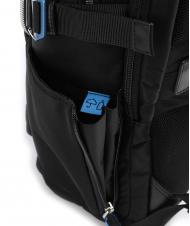 PIQUADRO RYAN Rucsac pentru laptop de 15,6 inchi, din material reciclat negru - Rucsacuri pentru laptop - 3