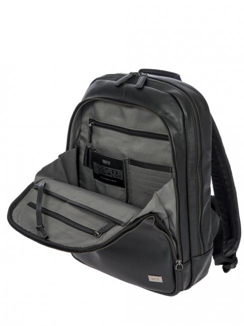 TORINO Rucsac pentru laptop de 13&rdquo;, din piele negru - Rucsacuri pentru laptop