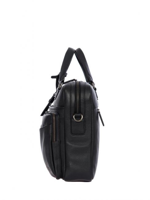 TORINO Servieta pentru laptop de 15”, din piele negru - Serviete birou