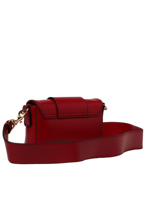 Borsa a tracolla mini con patta  cireașă - Genți femei