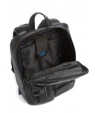 PIQUADRO W103 Rucsac din piele, suport pc 15,6". negru - Rucsacuri pentru laptop - 3