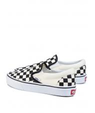 VANS CLASSIC SLIP-ON CLASSIC Slip on pentru femei blk & whtchckerbo - Pantofi unisex - 4