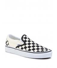 VANS CLASSIC SLIP-ON CLASSIC Slip on pentru femei blk & whtchckerbo - Pantofi unisex - 3