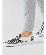 VANS CLASSIC SLIP-ON CLASSIC Slip on pentru femei blk & whtchckerbo - Pantofi unisex - 9