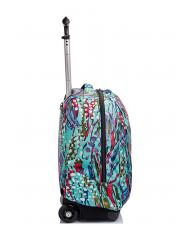 INVICTA BENIN ABSTRACT JUNGLE Rucsac cu troler aqua junglei abstracte - Rucsacuri cu role - 4