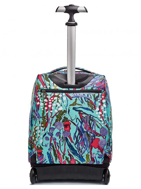 BENIN ABSTRACT JUNGLE Rucsac cu troler aqua junglei abstracte - Rucsacuri cu role