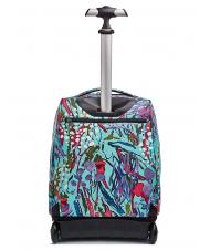 INVICTA BENIN ABSTRACT JUNGLE Rucsac cu troler aqua junglei abstracte - Rucsacuri cu role - 7