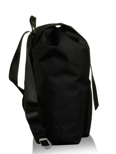 ALPINO SOLID RECYCLED Rucsac din poliester reciclat negru - Rucsacuri pentru școală și timp liber