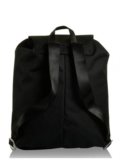 ALPINO SOLID RECYCLED Rucsac din poliester reciclat negru - Rucsacuri pentru școală și timp liber