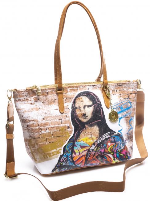 ONEBAG Geanta de cumparaturi pe umar lisa1 - Genți femei