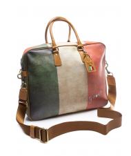 YNOT FLAG VINTAGE Servieta cu curea de umar - Serviete birou