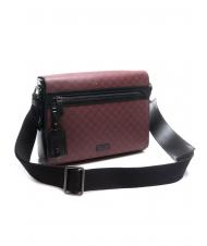 TRUSSARDI MONOGRAM Geanta messenger creponata - Serviete birou