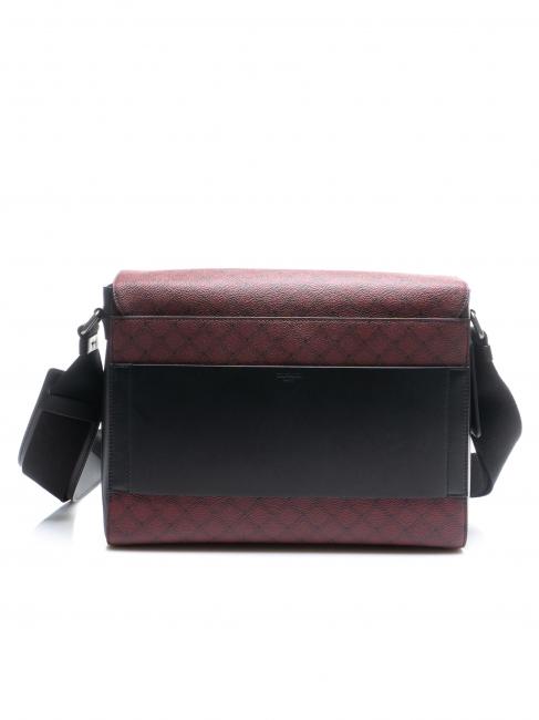 MONOGRAM Geanta messenger creponata roșu / negru - Serviete birou