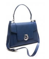 TRUSSARDI Borsa a cartelletta con tracolla  blu arge inv - Genți femei - 2